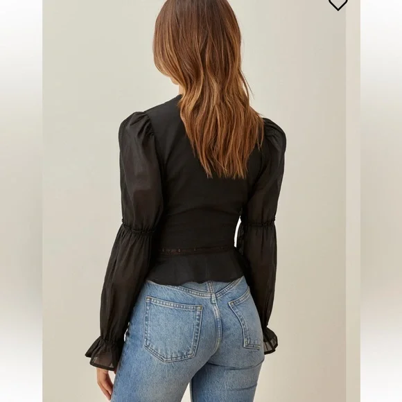 Reformation Meadowlark Blouse - Picture 4 of 11